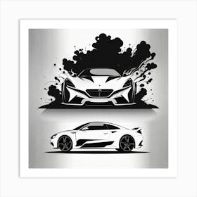Sports Car 4 Art Print