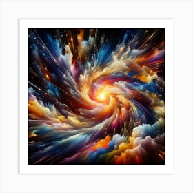 Cosmic Vortex Art Print