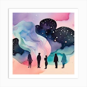 Sky Is Blue Art Print