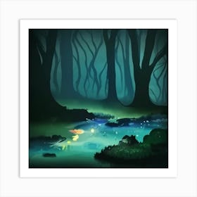 Forest 3 Art Print