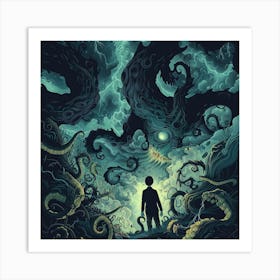 Octopus 25 Art Print