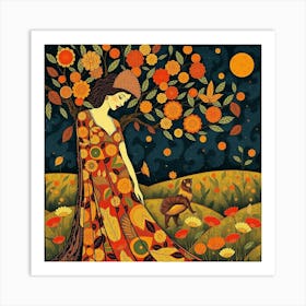 Gustav klimt art print 2 Art Print