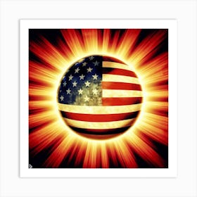 Solar Eclipse Art Print