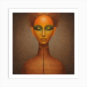 'The Woman' Art Print