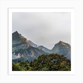 Swiss Alps Art Print