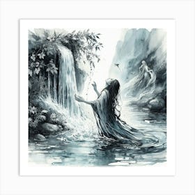 Mermaid 7 Art Print