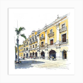 Guatemala City Art Print