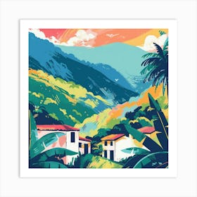 Colombia Art Print