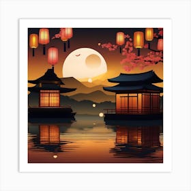 JAPANESE NEW YEAR Art Print