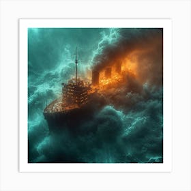 Titanic Art Print