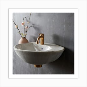 Bathroom Sink Art Print