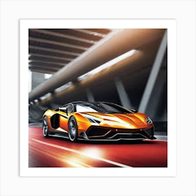 Lamborghini Huracan 29 Art Print