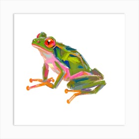 Red Eyed Tree Frog 05 Art Print