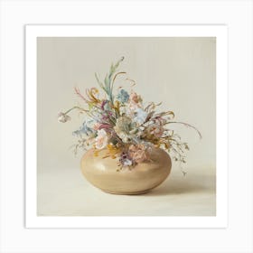 Flowers In A Vase 11 Art Print