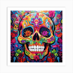 Sugar Skull 6 Art Print