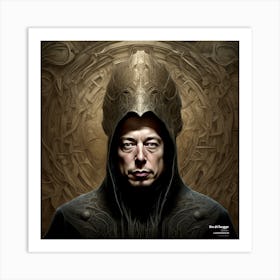 Elon Musk 2 Art Print