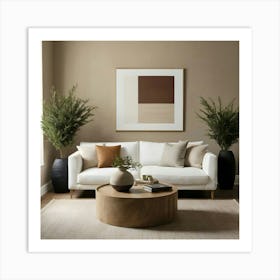 Modern Living Room 42 Art Print