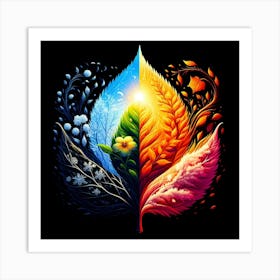 Colors Of Nature Art Print