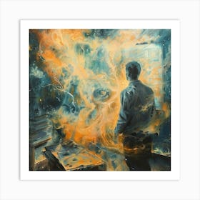 'The Fire' Art Print