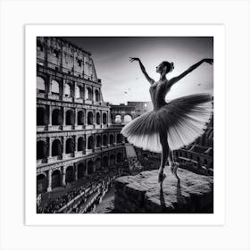 Ballet In Rome 1 Art Print