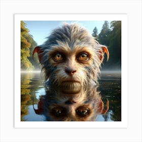 Land Of The Apes Art Print