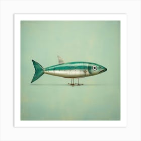 Tin Fish Art Print