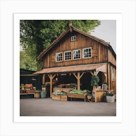 Farm Stand Art Print