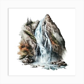 Waterfall 1 Art Print