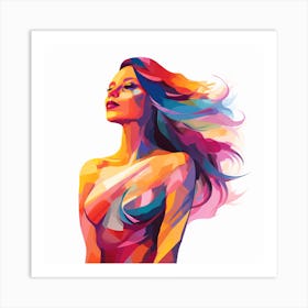 Nude Woman Art Print