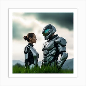 Halo 8 3 Art Print