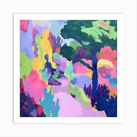 Colourful Gardens Claude Monet Foundation Gardens France 6 Art Print