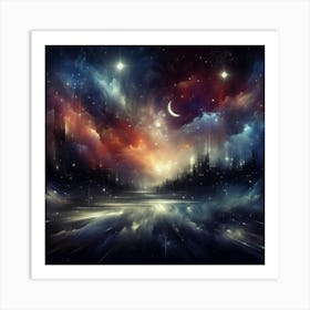 Galaxy Wallpaper 1 Art Print