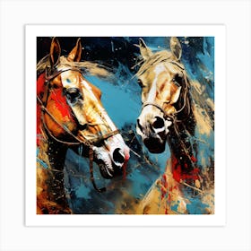 Horses Art Print