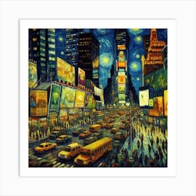 Time Square Art Print