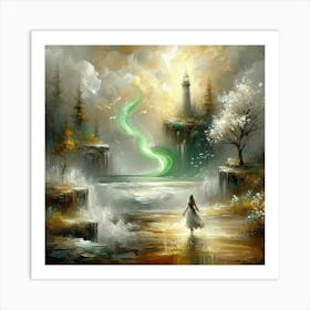 Lighthouse 4 Art Print