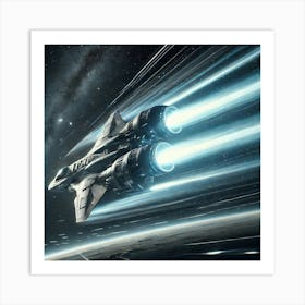 Lunar Talon High Speed Engines Converted Art Print