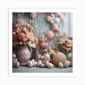 Easter Eggs 1 Art Print