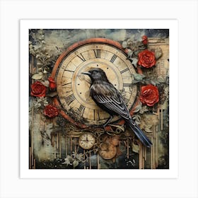 Clockwork Bird 3 Art Print