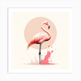 Flamingo 1 Art Print