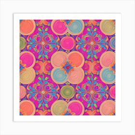 Colorful Mix Art Art Print