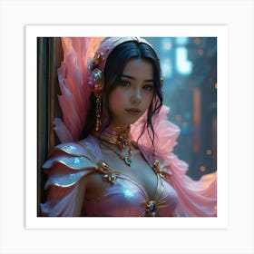 Asian Beauty 7 Art Print