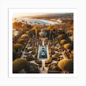 California Garden 1 Art Print