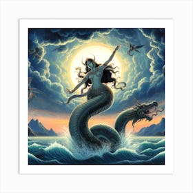 Mermaid 3 Art Print