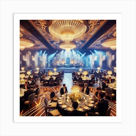 Banquet Hall Art Print