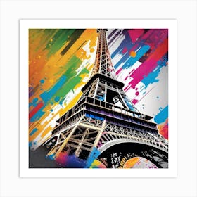 Paris Eiffel Tower 34 Art Print