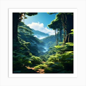 Monteverde Cloud Forest Biological Reserve Art Print