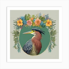 Heron 1 Art Print