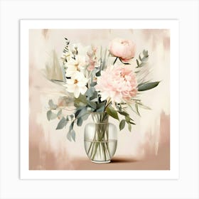 Flowers In A Vase 62 Art Print