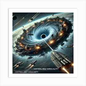 Singularity Cannon Controllable Singularity Art Print