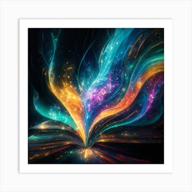 Book Of Magic Art Print